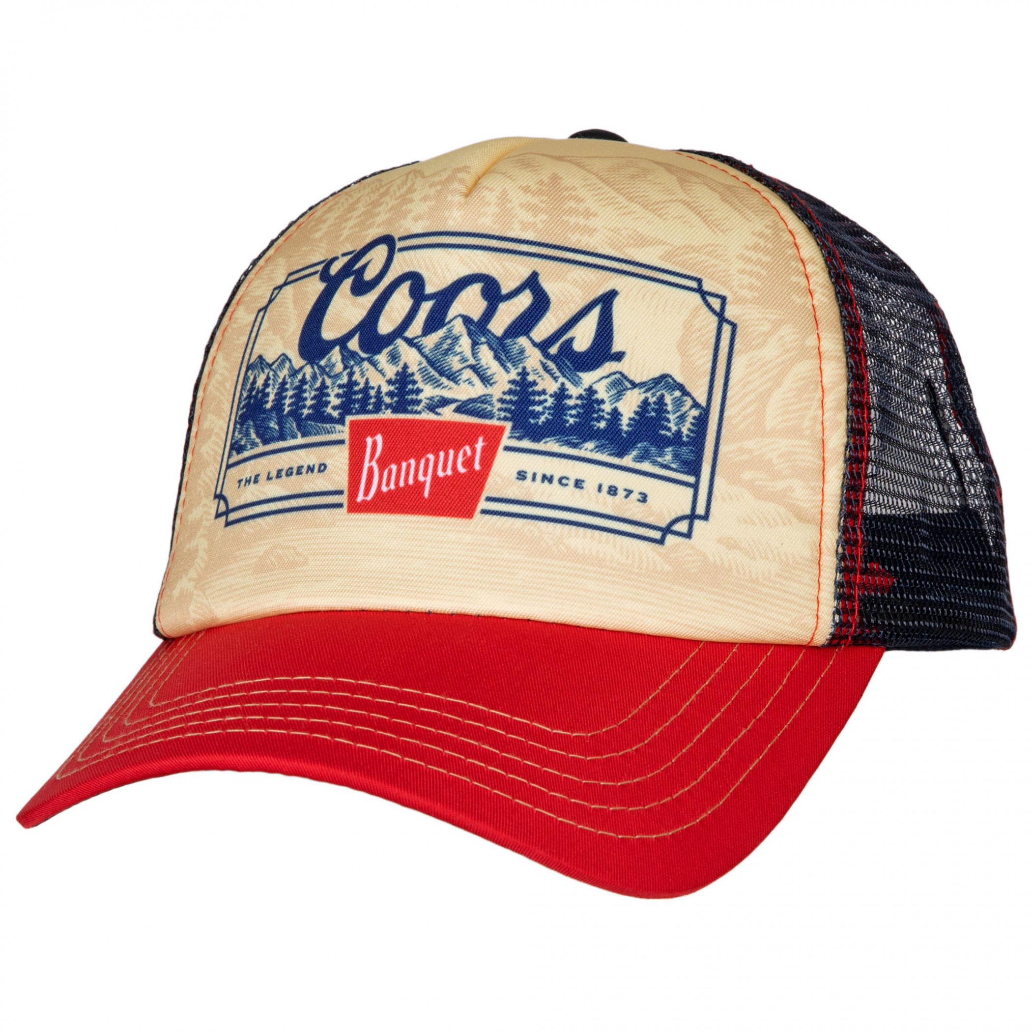 Coors Banquet Mesh Back Snapback Trucker Hat